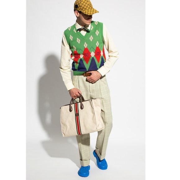 Gucci Agyle Knit Sweater Vest - Picture 3 of 16